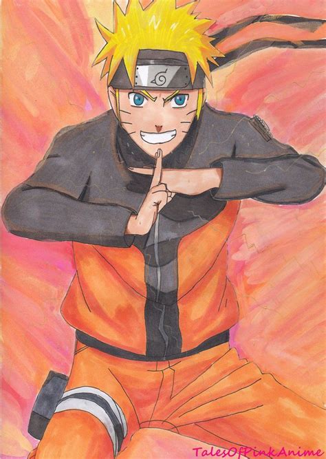 Naruto Uzumaki Shippuden Drawing