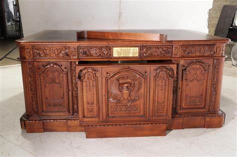 Replica HMS Resolute Carved Hardwood Desk | EBTH