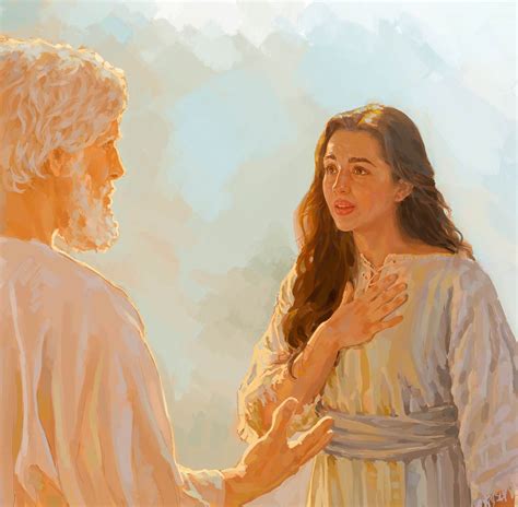 The angel Gabriel speaks with Mary | Angel gabriel, Bible illustrations, Gabriel