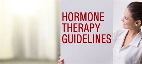 New Guidelines For Hormone Therapy By Menopause Society