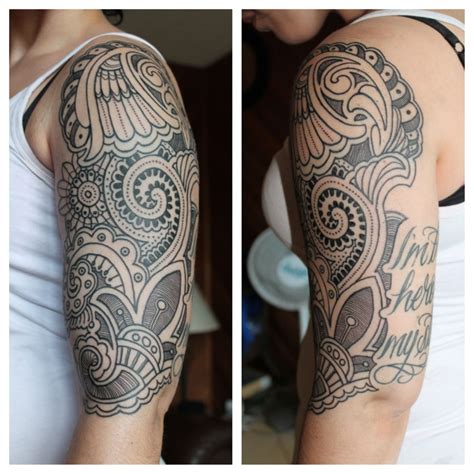 TaTToo : Photo | Half sleeve tattoo, Paisley tattoo, Paisley tattoo design