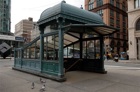 Astor Place Subway Entrance (4,6, ) - New York City, New York