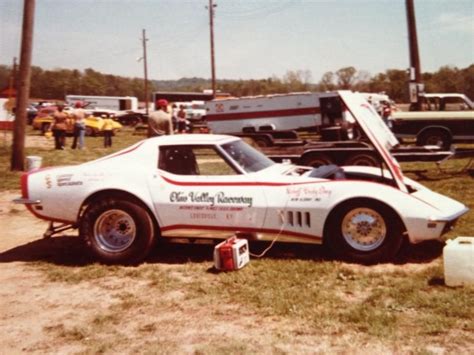 Jesse Ballew's Super Stock Corvette at Ohio Valley Dragway | Drag ...