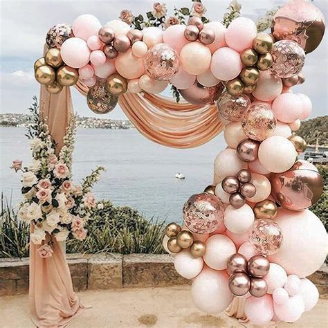 110pcs Rose Gold Balloon Arch Kit Decoration for Birthday - Etsy