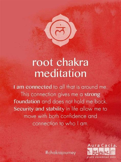 Root chakra meditation. #AuraCacia #chakrajourney Guided Meditation ...