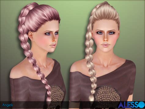 The Sims Resource - Anto - Angels (Hair)