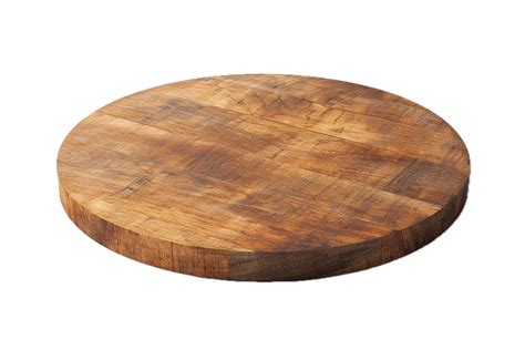 AI generated Round Wooden Cutting Board png 42654525 PNG