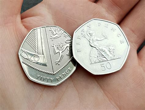 50 Pence Shield Of Britannia Year 1997 Art & Collectibles Collectibles ...