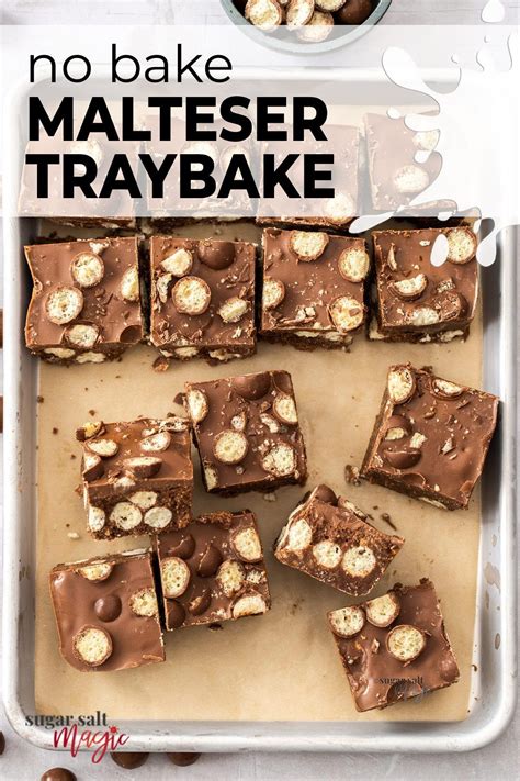 Malteser Traybake | Recipe | Sweet treats desserts, Baked dessert ...