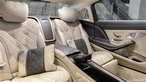 2018 Mercedes-Maybach S-Class S650 Black - Interior, Rear Seats | Caricos