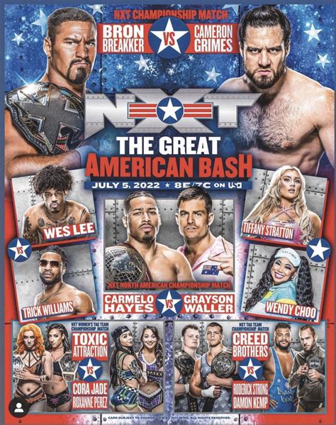 NXT 2.0 - The Great American Bash 2022 - Falls Count Anywhere