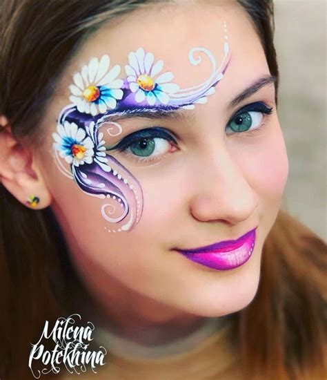 Face Painting Flowers, Face Painting Tips, Adult Face Painting ...