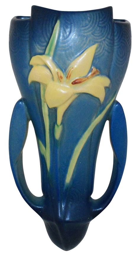 Roseville Zephyr Lily - Just Art Pottery from Just Art Pottery | Pottery art, Roseville ...