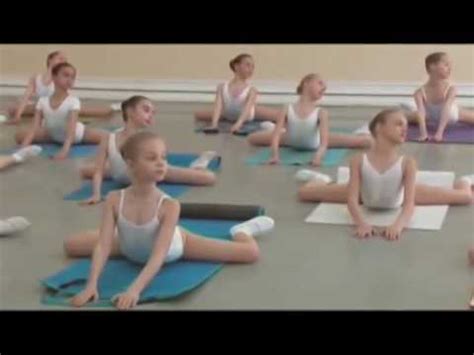 Vaganova Ballet Academy Stretching and flexibility exercises - YouTube