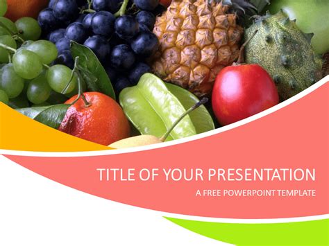 Free Food Powerpoint Template