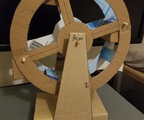 Cardboard Ferris Wheel - Learning From Home Project : 21 Steps (with Pictures) - Instructables