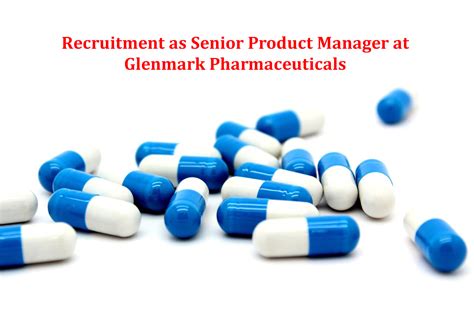 Recruitment as Senior Product Manager at Glenmark Pharmaceuticals ...