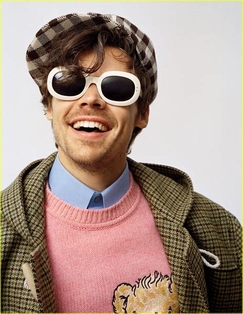 Harry Styles Strikes a Playful Pose in Gucci HA HA HA Campaign Photos: Photo 4849167 | Fashion ...