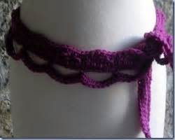 Quick Easy Lace Belt Crochet | AllFreeCrochet.com