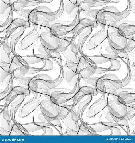 Smoke Seamless Vector Pattern Stock Vector - Illustration of cloud, white: 53936305