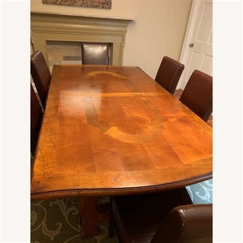 Wood Dining Table - AptDeco