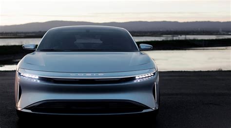 Lucid finally offers first look at upcoming electric sedan