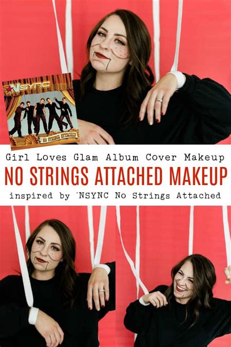 NSYNC No Strings Attached Inspired Makeup: Album Cover Makeup - Girl Loves Glam