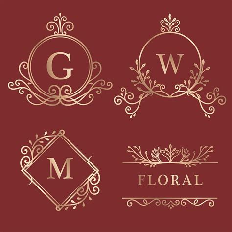 Flower brand logo template | Free vector - 564340