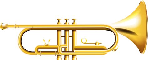Gold Trumpet PNG Pic - PNG All | PNG All