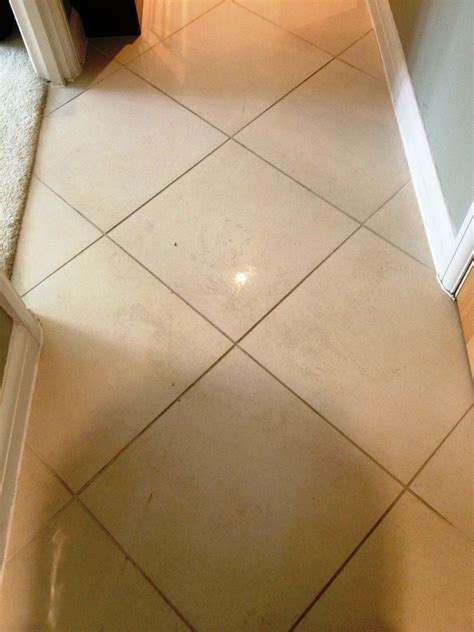 Deep Cleaning Porcelain Tile and Grout Lines - Grout Protection