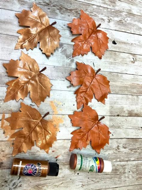 DIY Leaf Garland