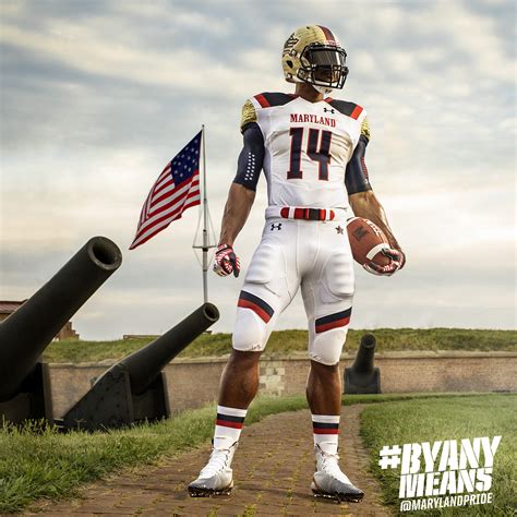 Maryland Terrapins Unveil “Star Spangled” Football Uniforms ...