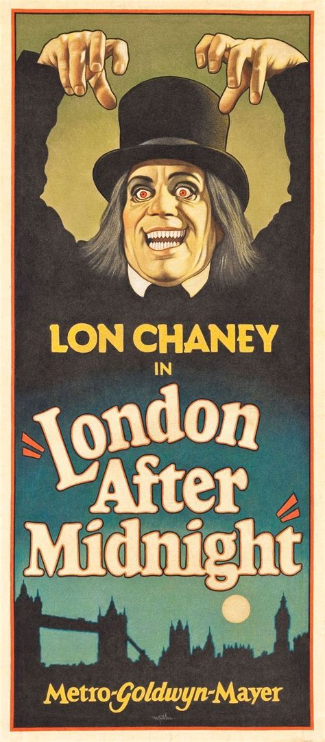 London After Midnight (1927) | Movie posters, Classic horror movies posters, Classic movie posters