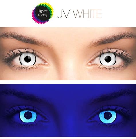 UV white Cosplay Lenses Halloween Ideas, Halloween Costumes, Halloween ...