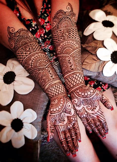 Flower design mehndi full hand | Cardinals