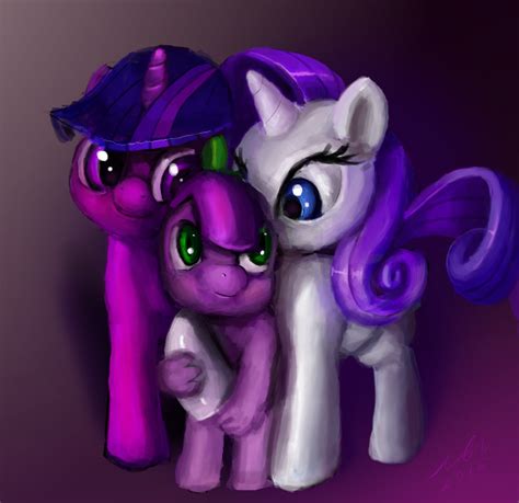 Rarity Spike Twilight by xbi on DeviantArt