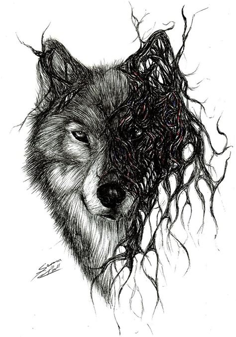 1000+ images about otsua/mirua on Pinterest | Geometric wolf tattoo, Wolves and A wolf