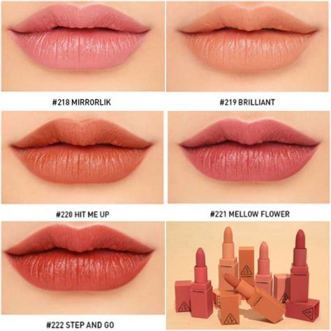 แท้ 3CE Mood Recipe Matte Lip Color | Shopee Thailand