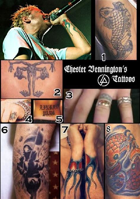 Chester Bennington Tattoo, Charles Bennington, Linkin Park 2000, Linkin Park Chester, Mike ...