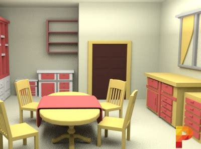 3D Interior Design-Kitchen by Pixlnexs 3D studio on Dribbble