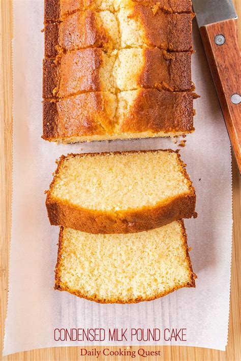 Sweetened Condensed Milk Pound Cake Recipe, Condensed Milk Recipes ...