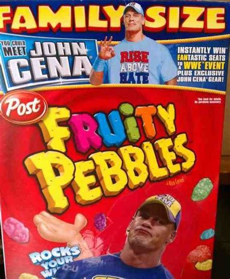 New John Cena Fruity Pebbles Box! : WWE