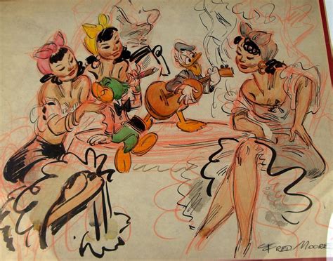 Freddie Moore Girls – The Art of Fred Moore | Traditional Animation