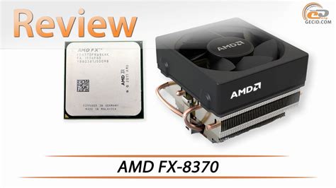 AMD FX 8370 + Wraith Cooler | Review & Testing - YouTube