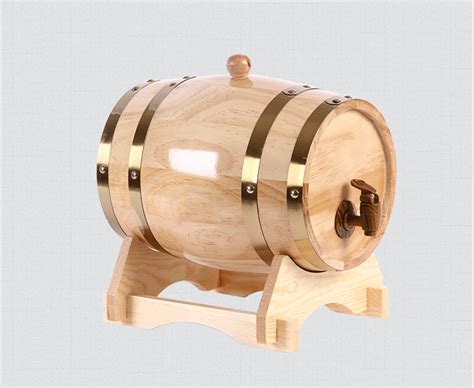 Buy quality Wooden Barrel Oak Wine Barrel 1.5L White Wine Red Wine ...