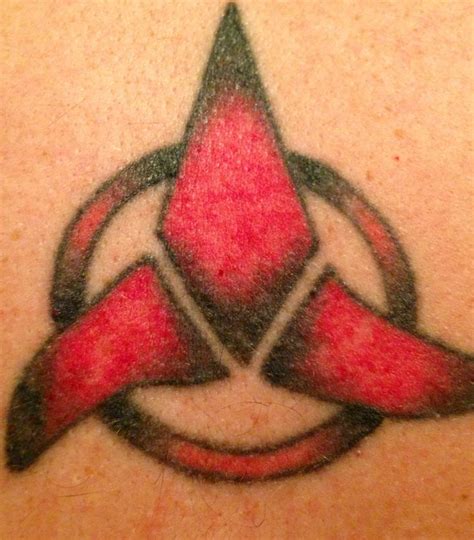 Qapla'- My Klingon tattoo | Cartoon tattoos, Tattoos, Klingon