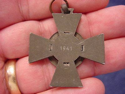 1941 HUNGARIAN WAR MERIT CROSS "A HAZAERT" FRONTLINE COMBAT CROSS HUNGARY MEDAL | #492136924