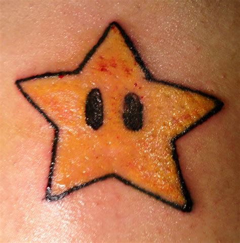 Super Mario Star Leaf Tattoos, Print Tattoos, Paw Print Tattoo, Mario Star, Super Mario, Maple ...