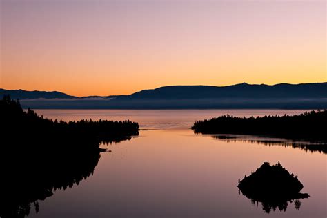 Sunrise over Emerald Bay in Lake Tahoe – Colby Brown Photography