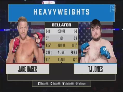 Jake Hager vs TJ Jones Full Fight Bellator 221 MMA Video